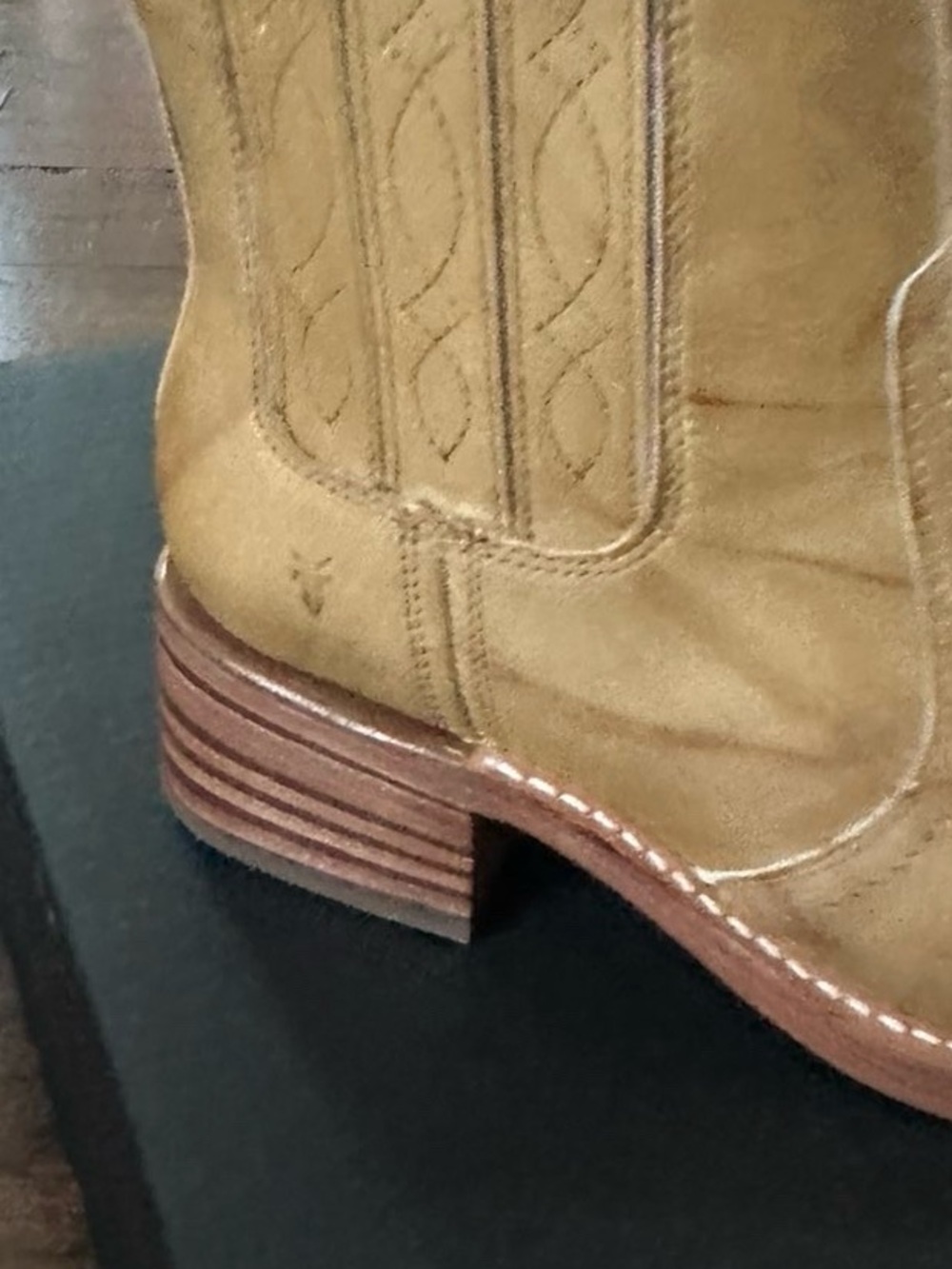 FRYE Campus Platform Chelsea Boot Banana size 8 Brand new - Picture 9 of 16